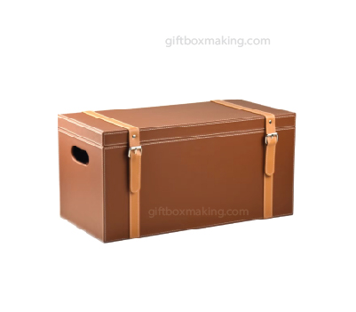 custom leather box with lids with high quality printing service in abudhabi at affordable price