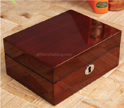 Glossy Finishes wooden box