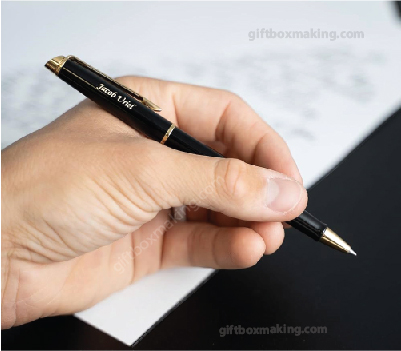 premium metal pen with printing and engraving supplier in dubai