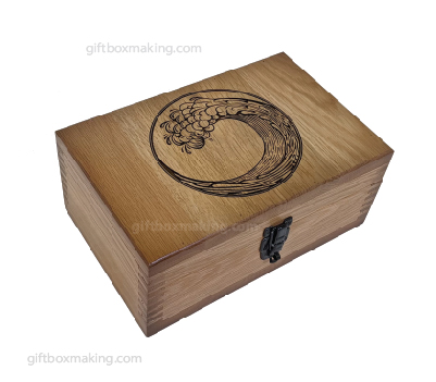 Oak Wooden Box