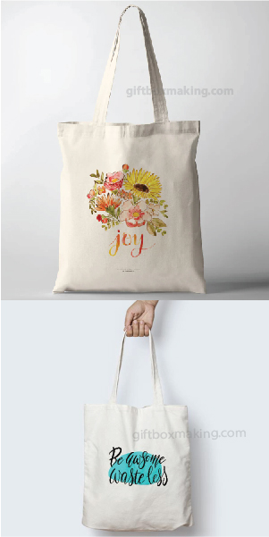 customized tote bag with custom logo printing